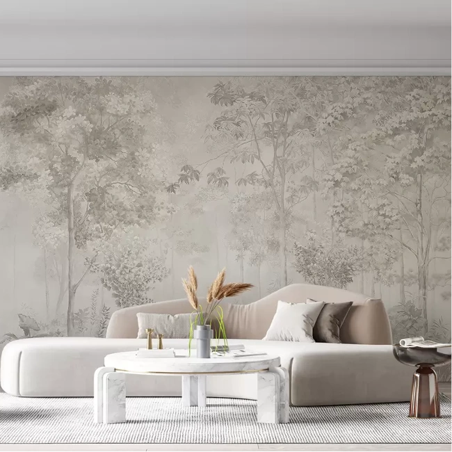 Majestic Trees Wallpaper Design