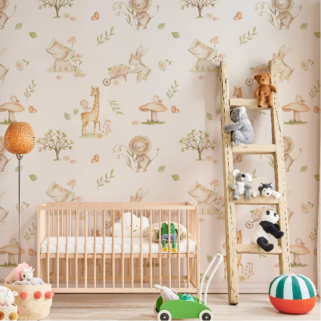 Wild Animals Wallpaper Design