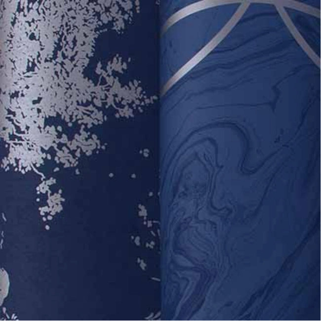 Serene Blue Wallpaper Design