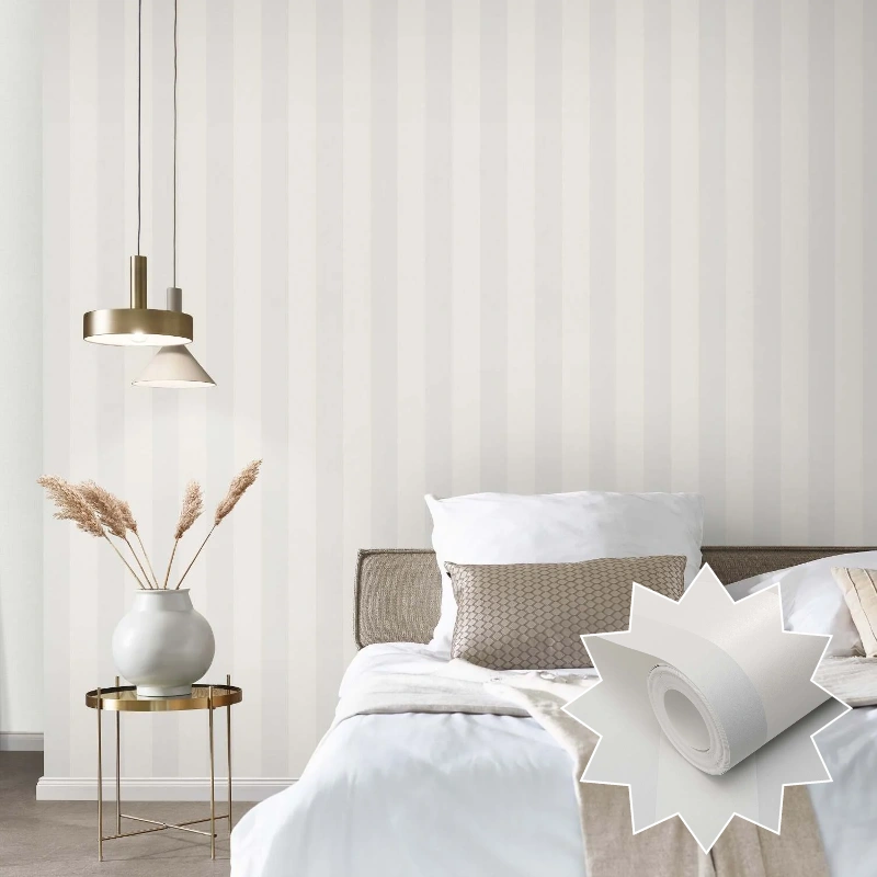 Monroe Refined Stripe Wallpaper
