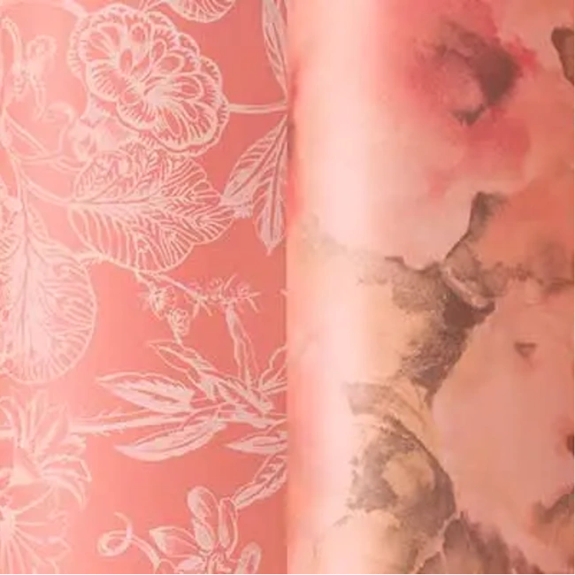 Warm Orange Wallpaper Design